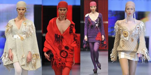 Andra Clitan at Romanian Fashion Week