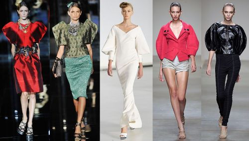 Milan Fashion Week Trend: Bold Shoulders/Sleeves