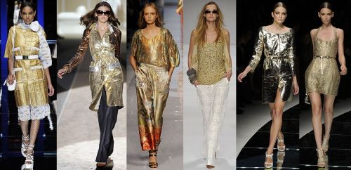 Milan Fashion Week Trend: Gold