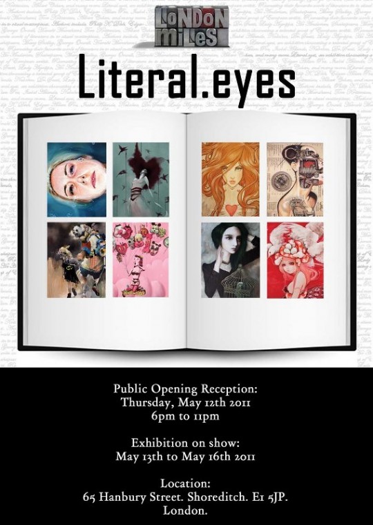 Literal.eyes group show at London Miles