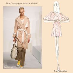 Pantone spring 2010 fashion colour report: Pink Champagne