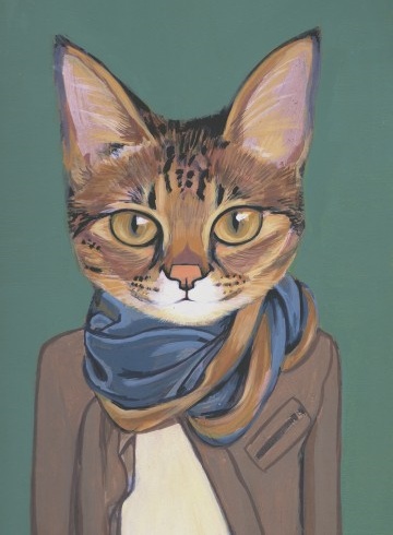 Savannah by Heather Mattoon, Cats in Clothes