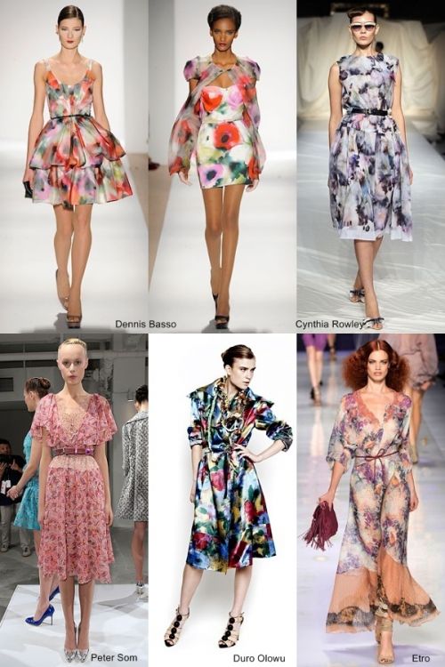 spring 2010 trend: painterly floral