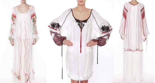 Valentina Vidrascu Romanian traditional dresses collection